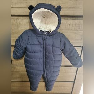 The Children's Place Navy blue snowsuit 6-9months